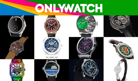 Only Watch 2023: 11 unique watches for charity.